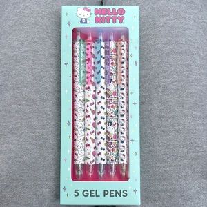 Hello Kitty Sanrio | Gel Pens Set of Five